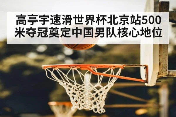 高亭宇速滑世界杯北京站500米夺冠奠定中国男队核心地位